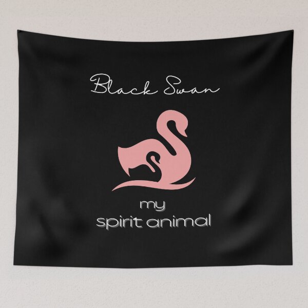 Item preview, Black Swan totem spirit animal T-shirt designed and sold by MagicWolfStar.