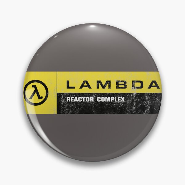 Item preview, Half-Life Lambda Complex Reactor Complex Signage - Yellow 1.6 CS (Distressed) designed and sold by LGSmerch.