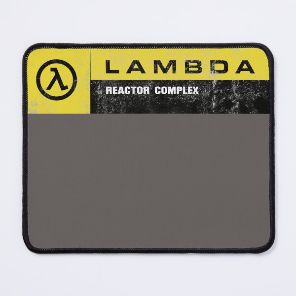 Item preview, Half-Life Lambda Complex Reactor Complex Signage - Yellow 1.6 CS (Distressed) designed and sold by LGSmerch.