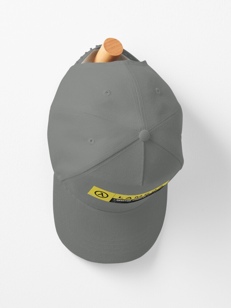 Gorra «Half-Life Lambda Complex Reactor Complex Signage - Amarillo  CS  (Envejecido)» de LGSmerch | Redbubble