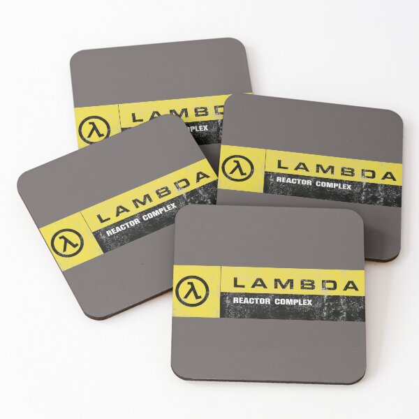 Item preview, Half-Life Lambda Complex Reactor Complex Signage - Yellow 1.6 CS (Distressed) designed and sold by LGSmerch.