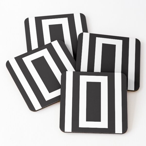 Item preview, Posters_abstract_black and white square designed and sold by Posterineye.