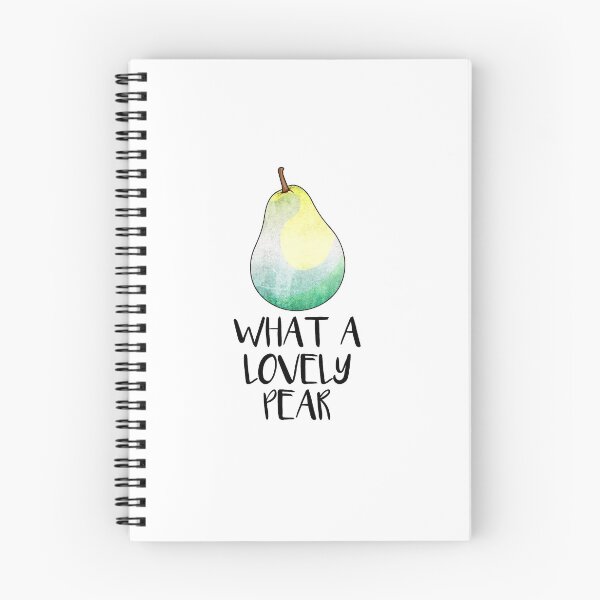 Item preview, Qué hermosa pera designed and sold by Designrascal.