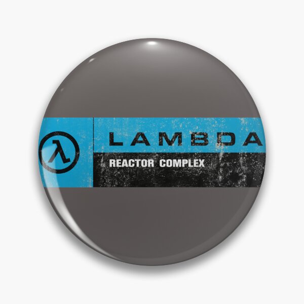 Item preview, Half-Life Lambda Complex Reactor Complex Signage - Teal TF (Distressed) designed and sold by LGSmerch.