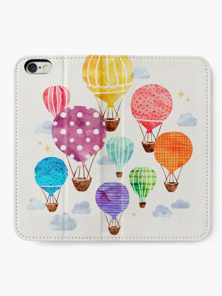 Alternate view of Hot Air Balloon iPhone Wallet