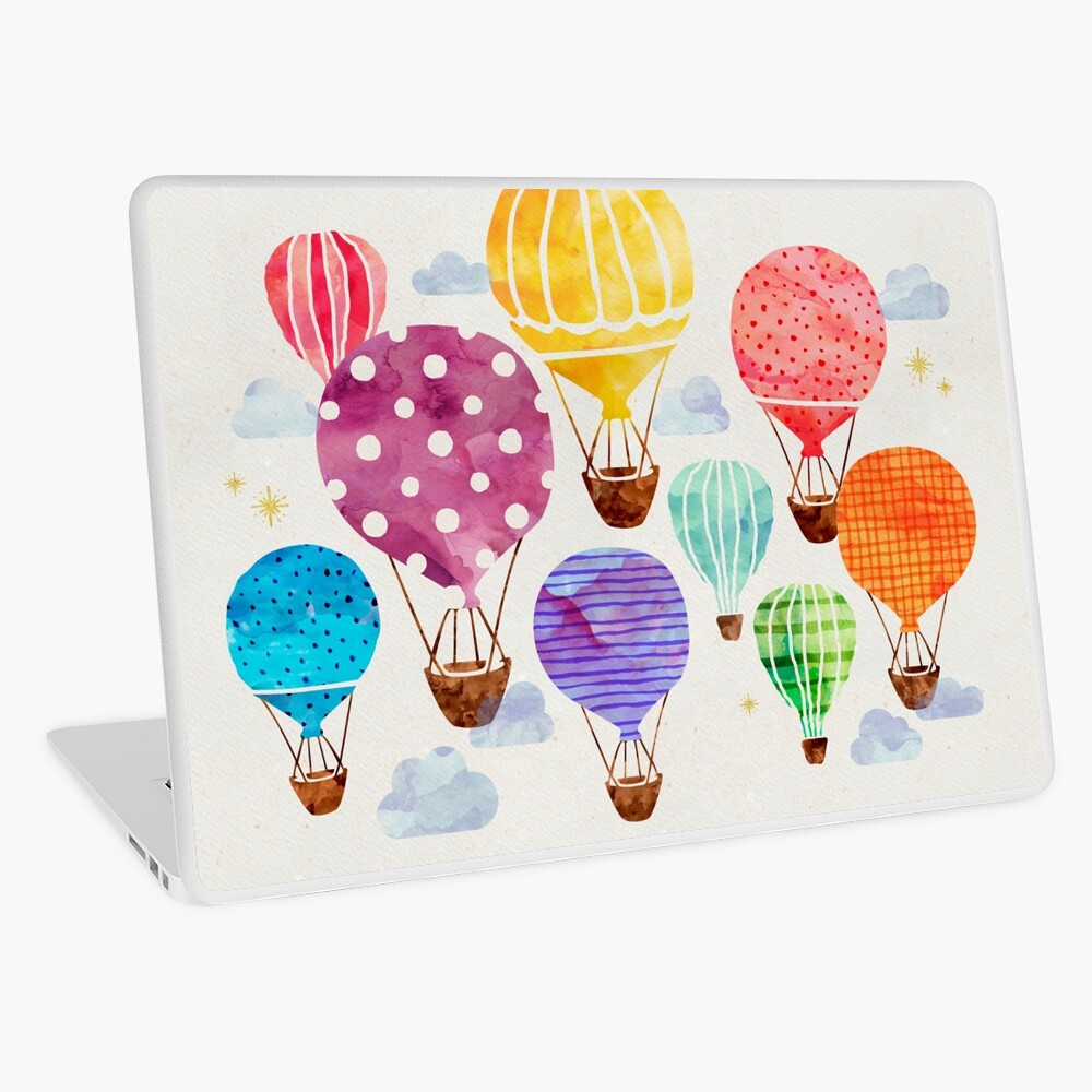 Hot Air Balloon Laptop Skin
