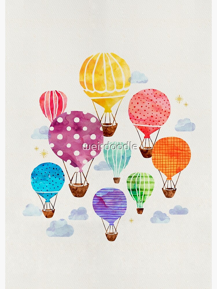 Hot Air Balloon by weirdoodle