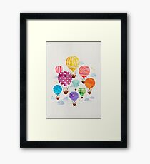 Hot Air Balloon Framed Print