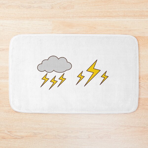 Item preview, Thunder Lightning Clouds designed and sold by JustCoolShop.