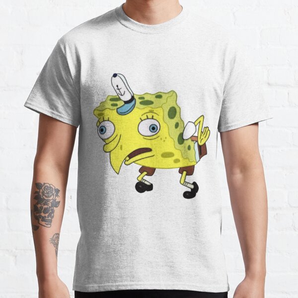 Mocking Spongebob Meme Classic T-Shirt