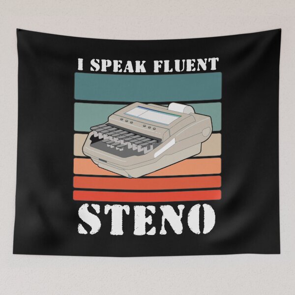 Item preview, Court Reporter Vintage Art designed and sold by MrEddie10.