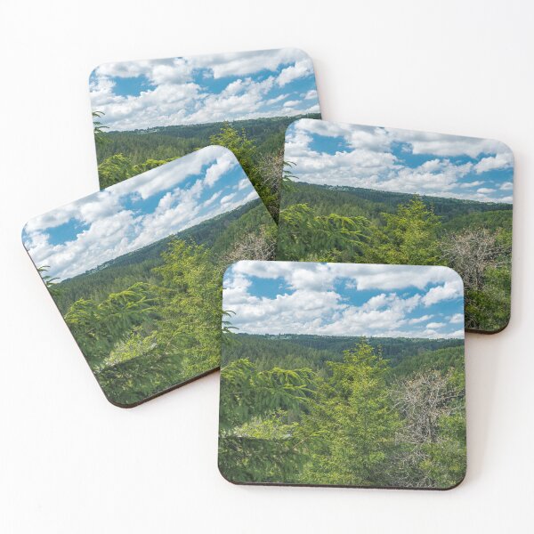 Item preview, Ehrensteinley Panorama Monschau rock formation in summer designed and sold by xP42.