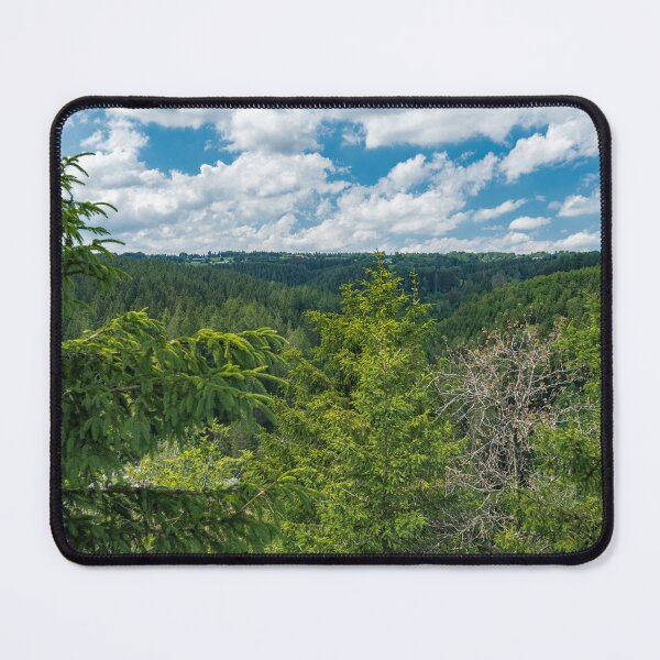 Item preview, Ehrensteinley Panorama Monschau rock formation in summer designed and sold by xP42.