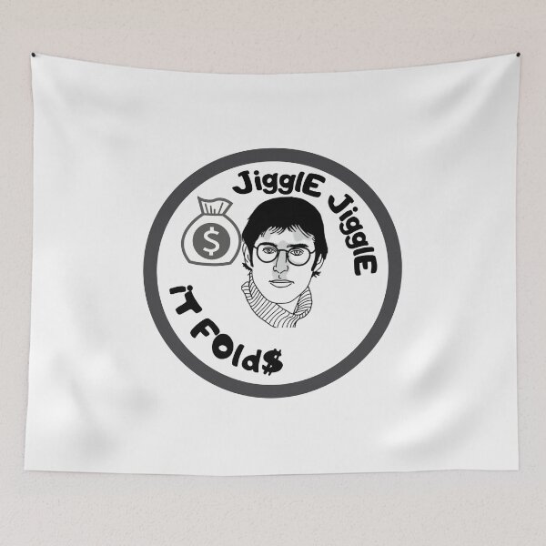 Item preview, My money don't jiggle jiggle it folds designed and sold by HdanRDesign.