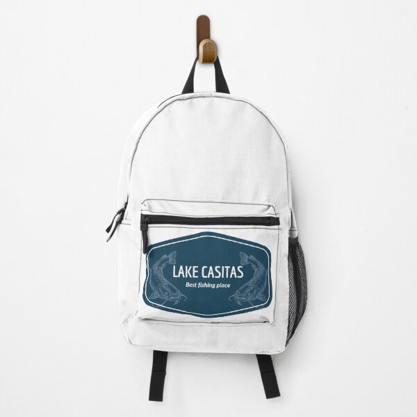Item preview, Lake Casitas in California, United States of America - Best fishing place destination Logo designed and sold by Vintage-TM.
