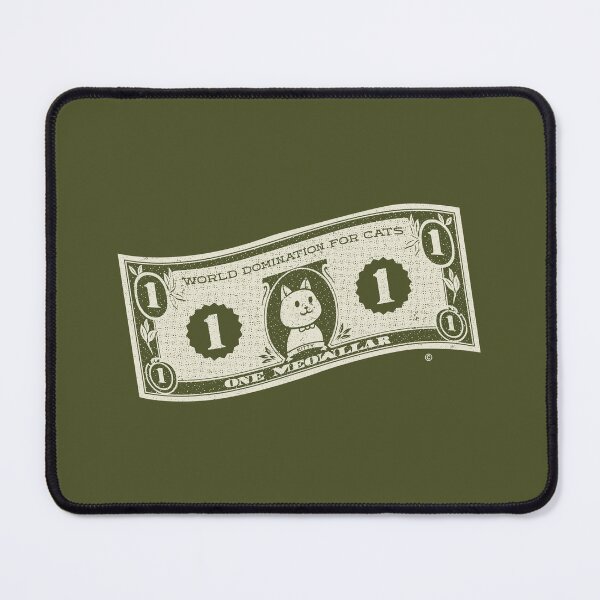 Item preview, World Domination for Cats Cash Dollar Bill by Tobe Fonseca designed and sold by Tobe Fonseca®.