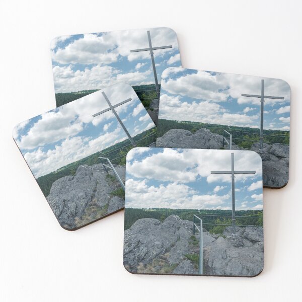 Item preview, Ehrensteinley Panorama Monschau rock formation in summer designed and sold by xP42.