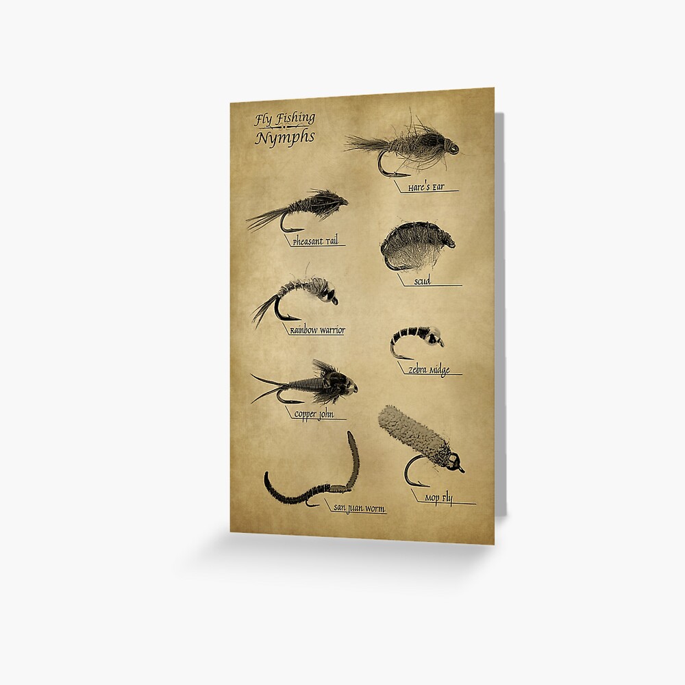 Fly Fishing Streamers Poster for Sale by boothilldesigns