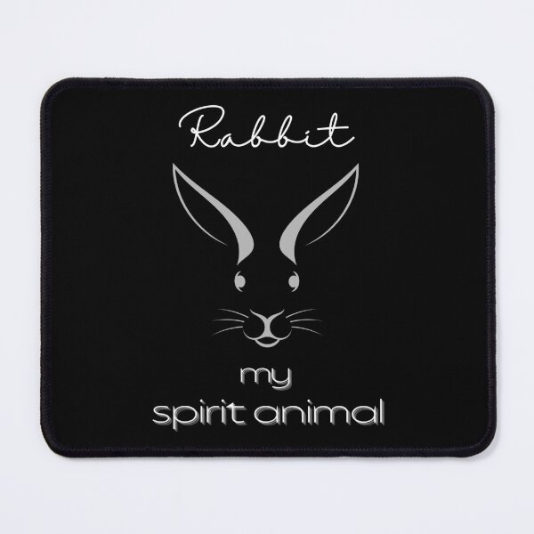 Item preview, Rabbit totem spirit animal Laptop skin designed and sold by MagicWolfStar.