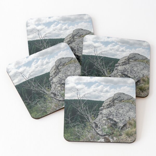 Item preview, Ehrensteinley Panorama Monschau rock formation in summer designed and sold by xP42.