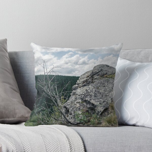 Item preview, Ehrensteinley Panorama Monschau rock formation in summer designed and sold by xP42.