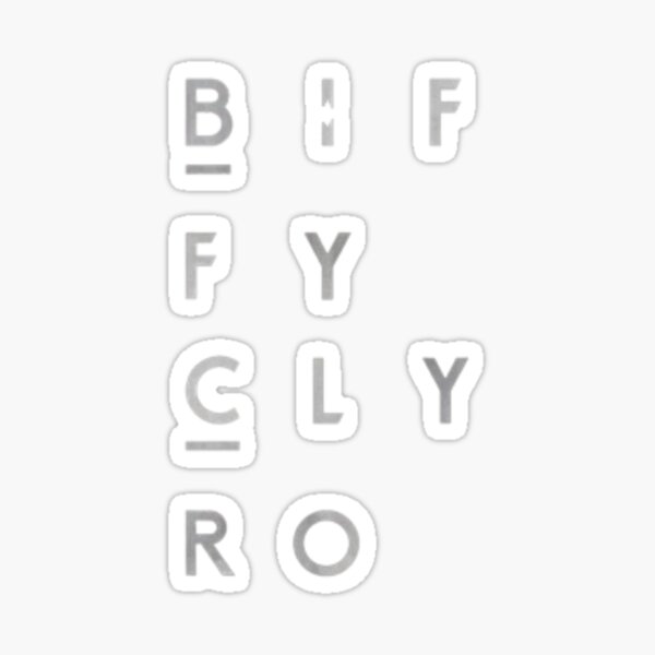 "Biffy Clyro" Sticker for Sale by SparkyTees Redbubble