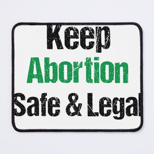 Item preview, Keep Abortion Safe And Legal SAFE and LEGAL ABORTION T-shirt designed and sold by Luxe-Art.