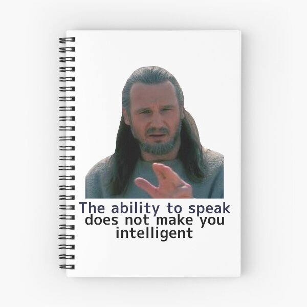 Item preview, The ability to speak does not make you intelligent designed and sold by milastudio.