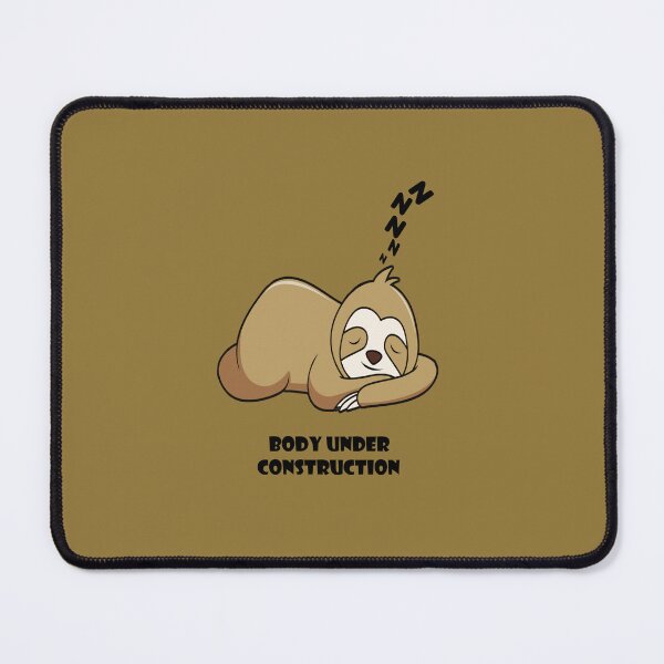 Item preview, Chessy Pickup Lines,Body Under Construction,Lazy Sloth sleeping,Funny quotes. designed and sold by MariyMart.