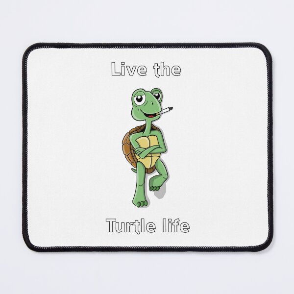 Item preview, Live the Turtle life, cartoon design designed and sold by manu-moon.