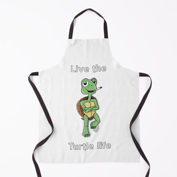 Item preview, Live the Turtle life, cartoon design designed and sold by manu-moon.