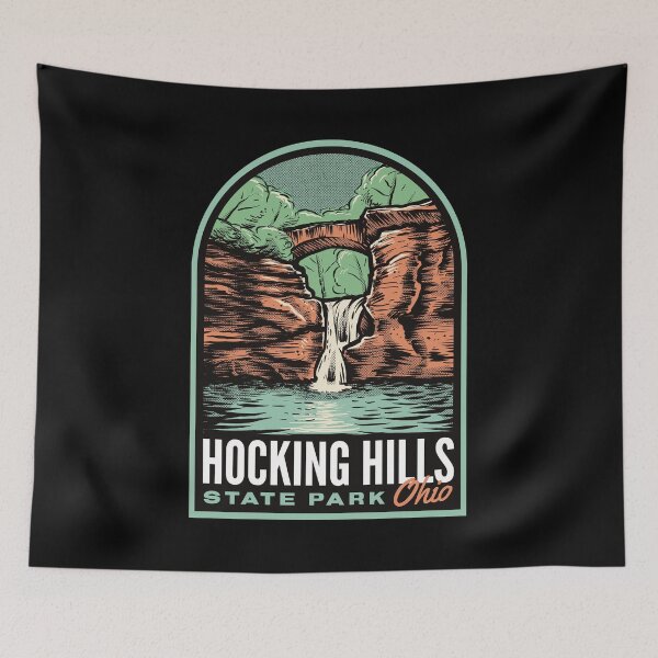 Item preview, Hocking Hills State Park Ohio Vintage designed and sold by halpindesignco.