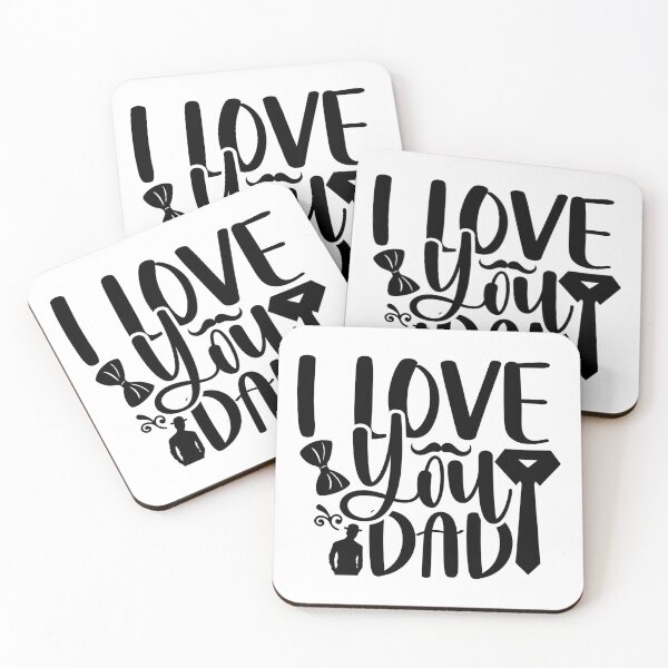 Item preview, I love you dad designed and sold by McPurrface.