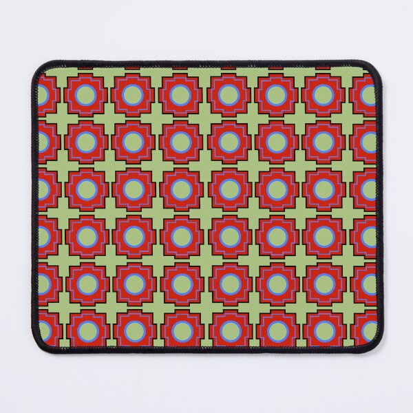 Item preview,  chakana with green background highlighting the spiritual colors designed and sold by AlexGrafs.