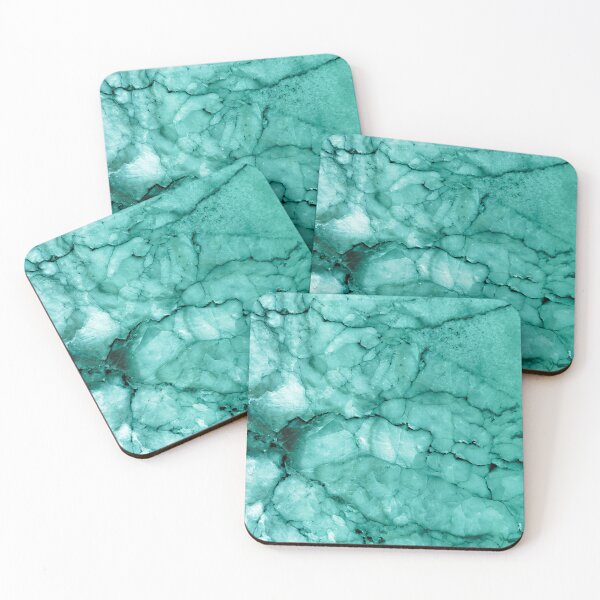 Item preview, Turquoise marble pattern designed and sold by cutecrazytshirt.