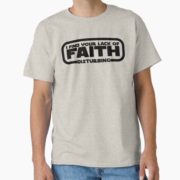 Item preview, Encuentro tu falta de fe inquietante clásico divertido religión camiseta- REGALO designed and sold by BridgeofArt.