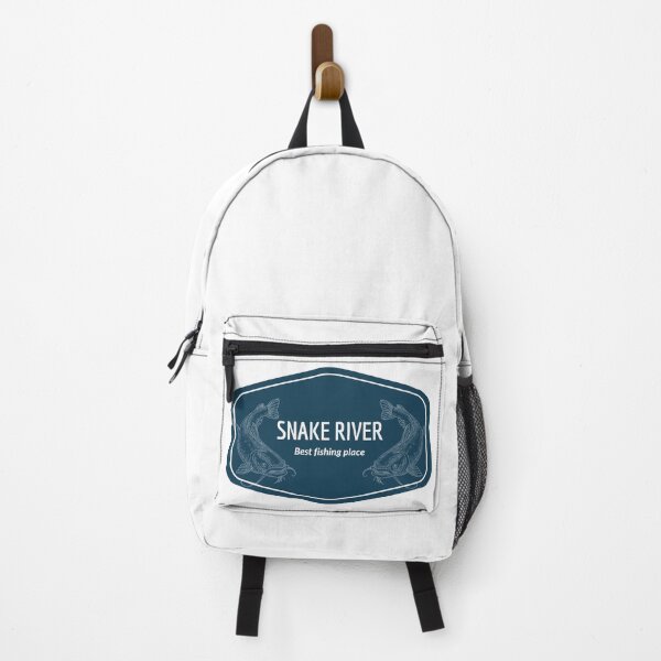 Item preview, Snake River in Idaho, Wyoming, United States of America - Best fishing place destination Logo designed and sold by Vintage-TM.
