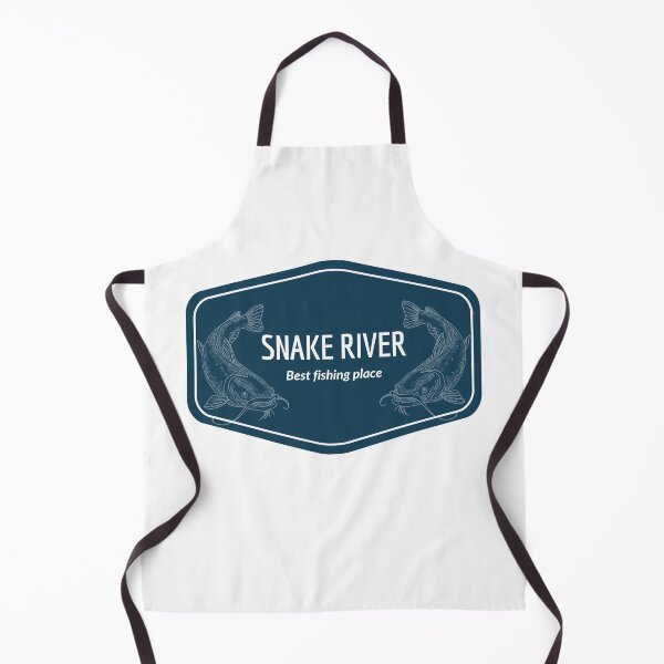 Item preview, Snake River in Idaho, Wyoming, United States of America - Best fishing place destination Logo designed and sold by Vintage-TM.