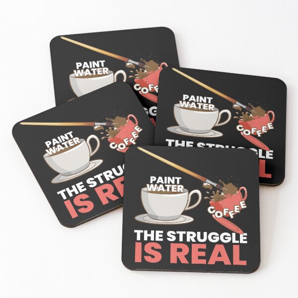 Item preview, The Struggle Is Real Art Artist Art designed and sold by MooonTees.