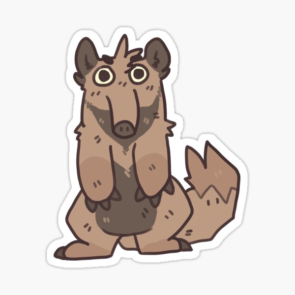 Tamandua cartoon illustration Sticker for Sale by Misscartoon