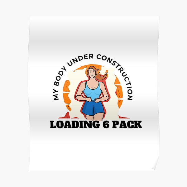 "My Body Under Construction Motivational Workout Fitness Essential T
