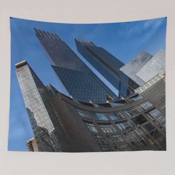 Item preview, Hugging Columbus Circle - the Elegant Curvature of Time Warner Center Buildings designed and sold by Georgia Mizuleva.