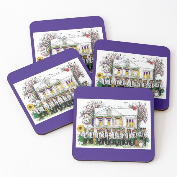 Item preview, New Orleans Street Band During Mardi Gras Festival designed and sold by DonSylvester.