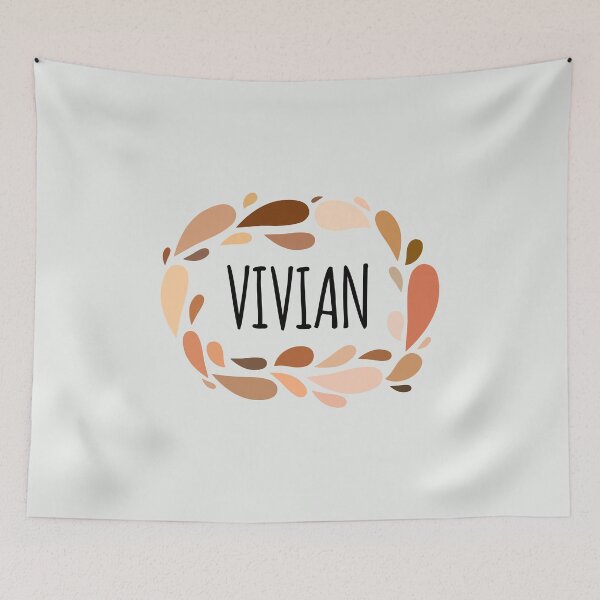 Item preview, Vivian - Names for Wife Daughter and Girl designed and sold by kindxinn.