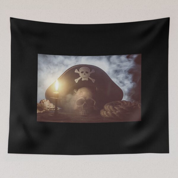 Item preview, Pirate ~ Skull Hat Candle Rope ~ Still Life Photograph designed and sold by bayberrygal.