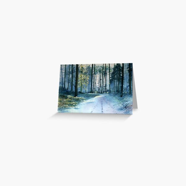 Forest Light Greeting Card