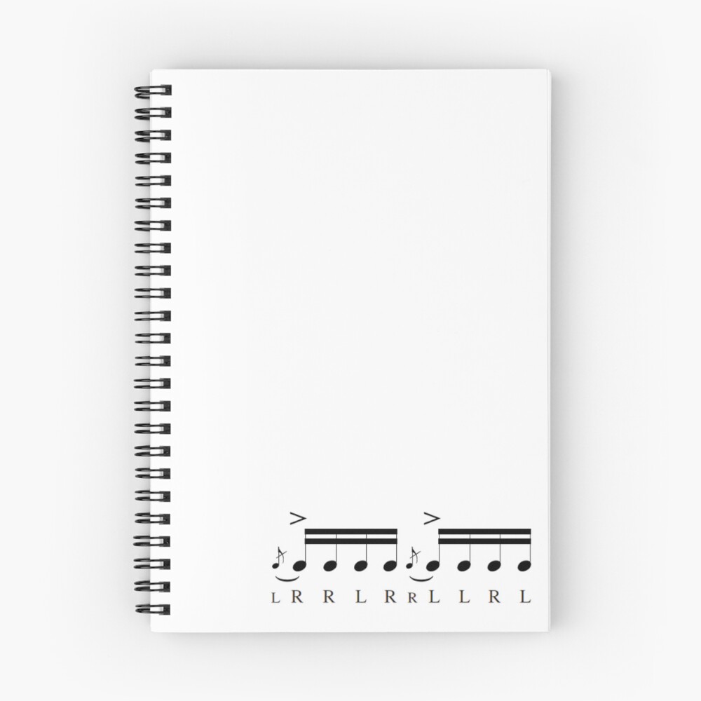Item preview, Spiral Notebook designed and sold by rudimentrepub.