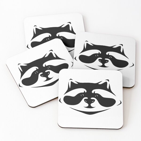 Item preview, Minimalistic Raccoon portrait designed and sold by SibMa.