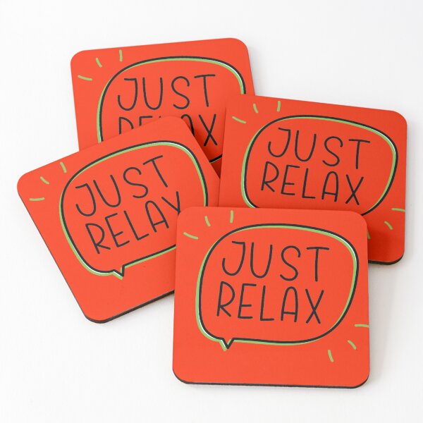 Item preview, JUST RELAX T-SHIRT MOTIVATION designed and sold by Pro-edit-.