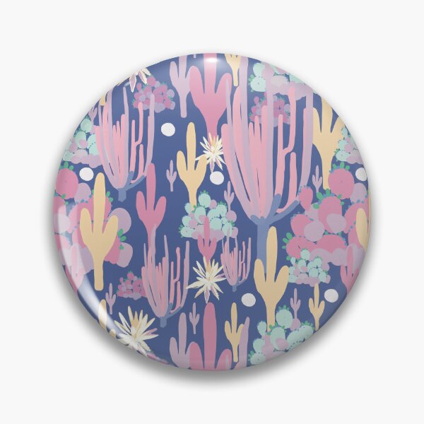 Item preview, Desert Flora - Indigo Pink designed and sold by KBurnsArt.